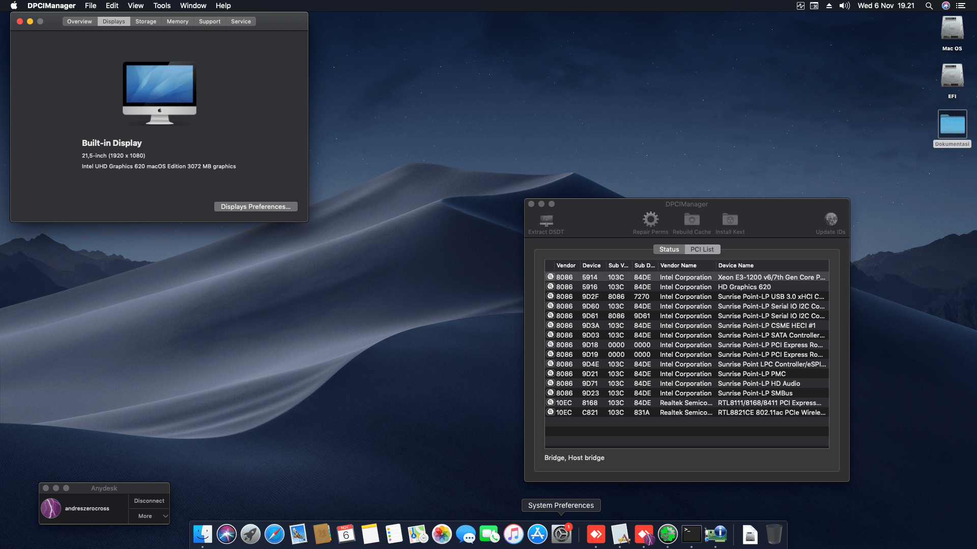 HP All In One Pavillion 22 C0052L [Intel UHD 620] 2